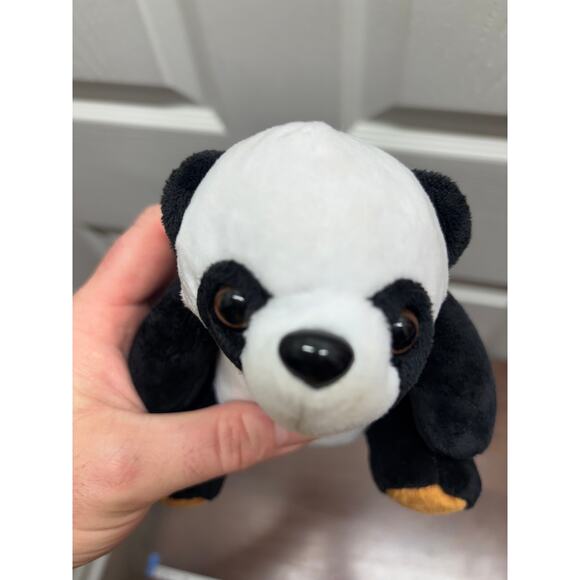 Panda Express Black White Brown Chinese Kitchen Plush Stuffed Animal Toy - Picture 2 of 8